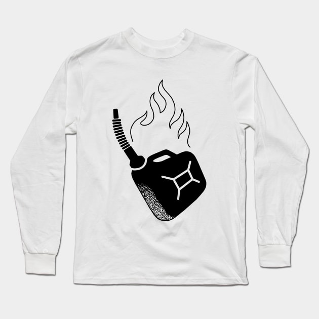 BURN Long Sleeve T-Shirt by TEARZZZ404